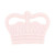 Nibbling Crown Teether - Pink