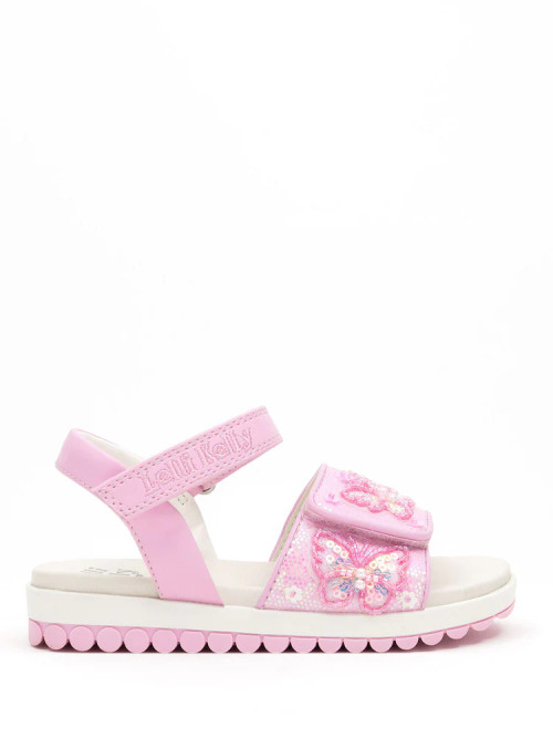 LELLI KELLY EMERALD SANDAL LKCD5503BGL - PINK - Kiddie Boutique By