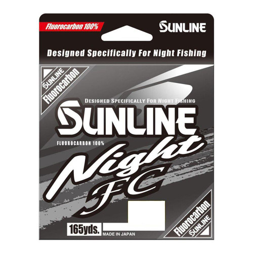 Sunline Night FC 100% Fluorocarbon Line (165yd)