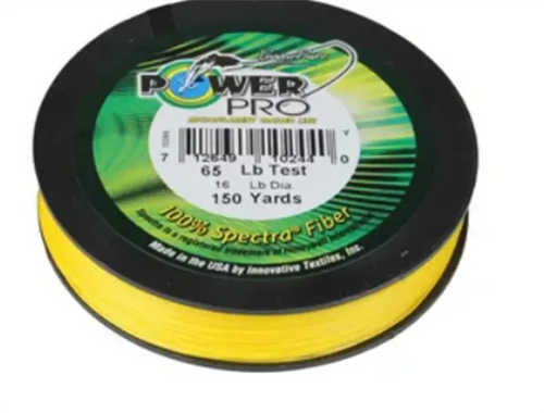 Power Pro Spectra Braided Line Yellow (150 YD) Power Pro Spectra Braided Line Yellow (150 YD)