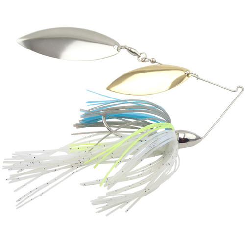 War Eagle Double Willow Blade Spinnerbaits Nickel Frame