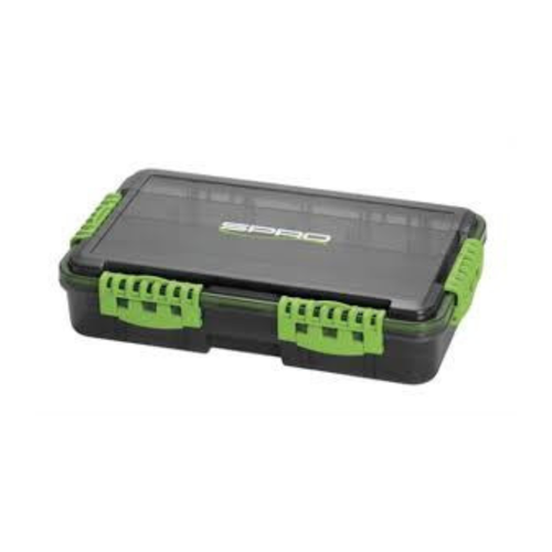 SPRO Waterproof Box 3700D "Black/Green"