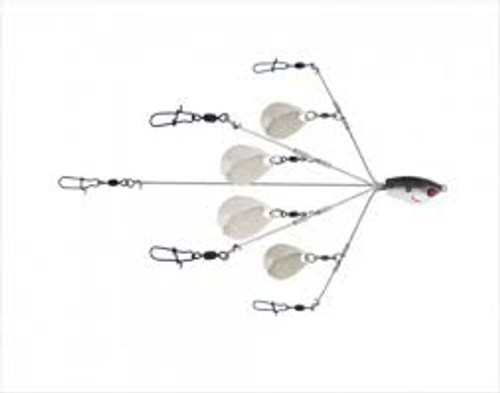 YUM Yumbrella Flash Mob Jr. Colorado Blade Rig YUM Yumbrella Flash Mob Jr. Colorado Blade Rig