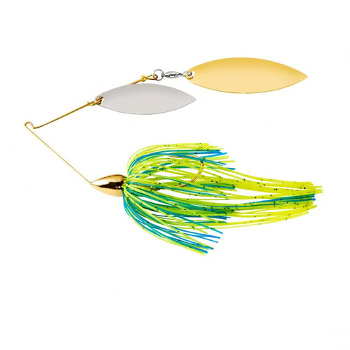 War Eagle Double Willow Blade Spinnerbaits Gold Frame