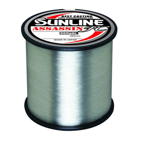 Sunline Assassin FC 100% Fluorocarbon Line (660yd)