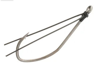 Eagle Claw Trokar Finesse Neko Weedless Hooks (6 Pk)