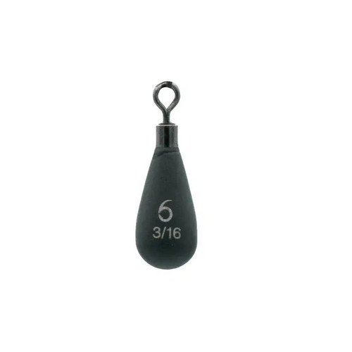 6th Sense Casting Tear Drop Shot Weight - Tungsten 6th Sense Casting Tear Drop Shot Weight - Tungsten