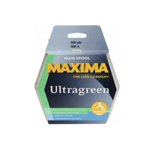 Maxima Maxi Spool Ultragreen Fishing Line 660 yd Maxima Maxi Spool Ultragreen Fishing Line 660 yd