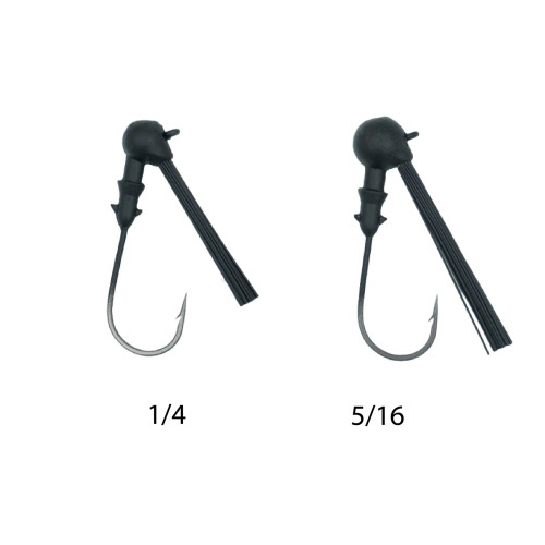 Bait-Wrx Neked Finesse Ballhead Jigheads (5 Pk)