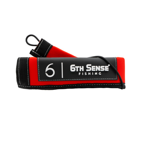 6th Sense ProSix Baitcasting Rod Sleeve "Red"