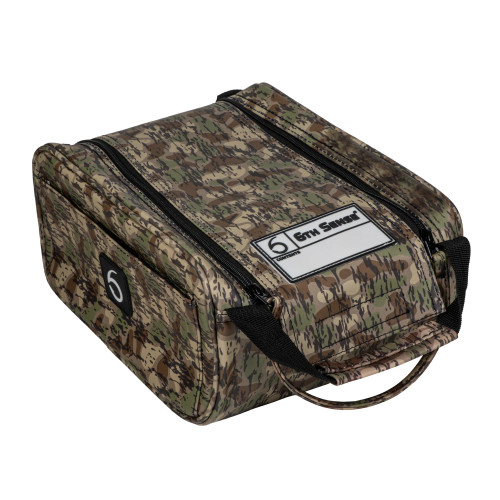6th Sense Large Bait Bag - "Woodland Camo Brown"