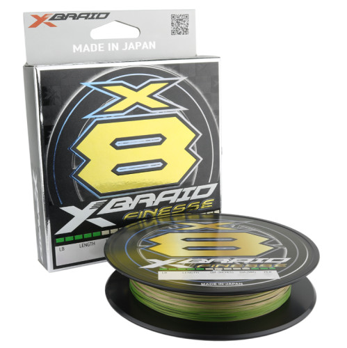Daiwa XBraid X8 Finesse Braided Fishing Line (165 yd) Daiwa XBraid X8 Finesse Braided Fishing Line (165 yd)