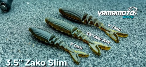 Yamamoto 3.5" Zako Slim (6 Pk) Yamamoto 3.5" Zako Slim (6 Pk)