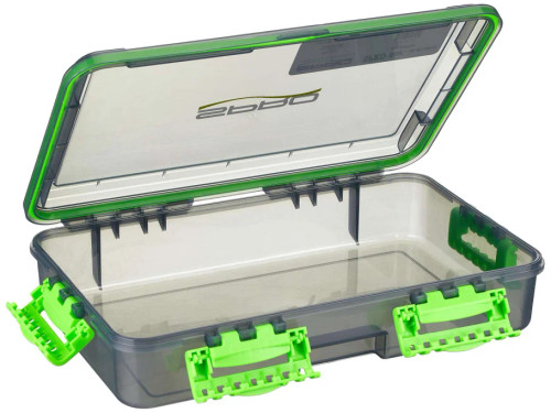 SPRO Waterproof Box 3700D Black/Green No Dividers SPRO Waterproof Box 3700D Black/Green No Dividers
