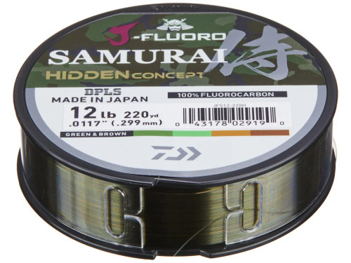 Daiwa J-Fluoro Samurai Hidden Concept Daiwa J-Fluoro Samurai Hidden Concept