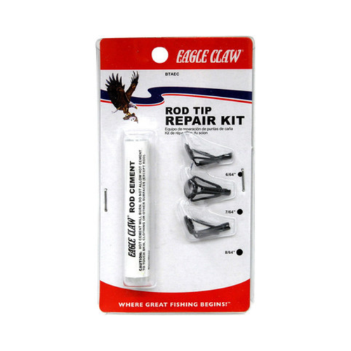 Eagle Claw Rod Tip Repair Kit with Glue