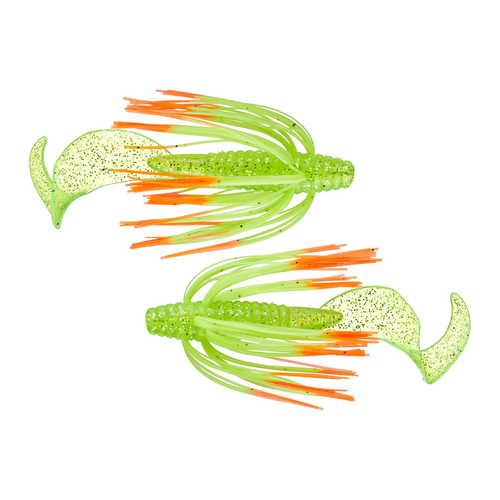 Tightlines UV Fuzzy Bladed JigBait Trailer 5" (4 Pk)