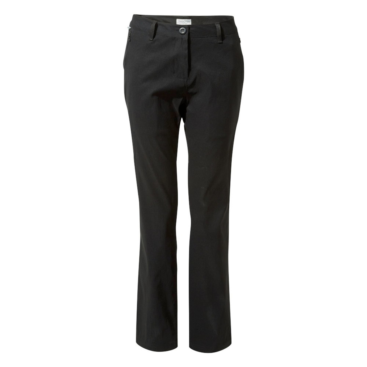 CRAGHOPPERS WOMENS KIWI PRO STRETCH TROUSERS, BLACK CWJ1072 – Wear It  Outdoors