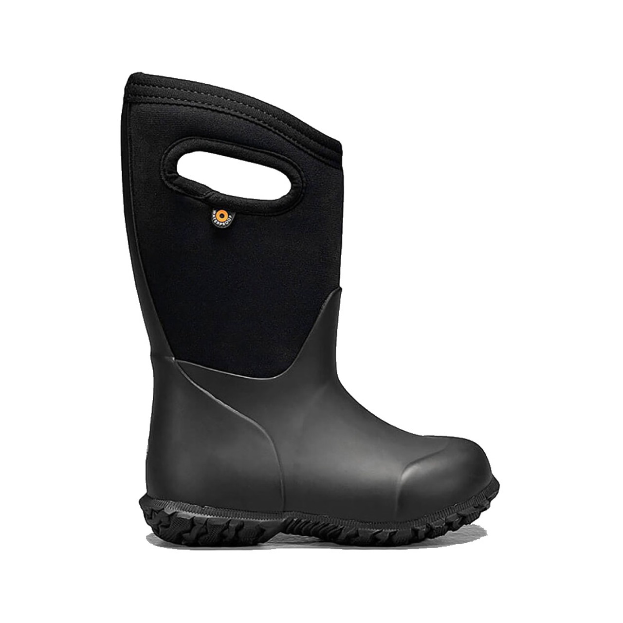 Rubber clearance boots black