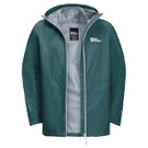 Jack Wolfskin Men's Highest Peak 3L Waterproof Jacket - Emerald