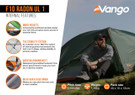 Vango F10 Radon UL 1 Tent - Internal features