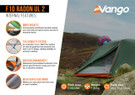 Vango F10 Radon UL 2 Tent - Internal features
