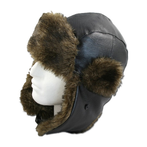 ProClimate Leather Look Trapper Hat