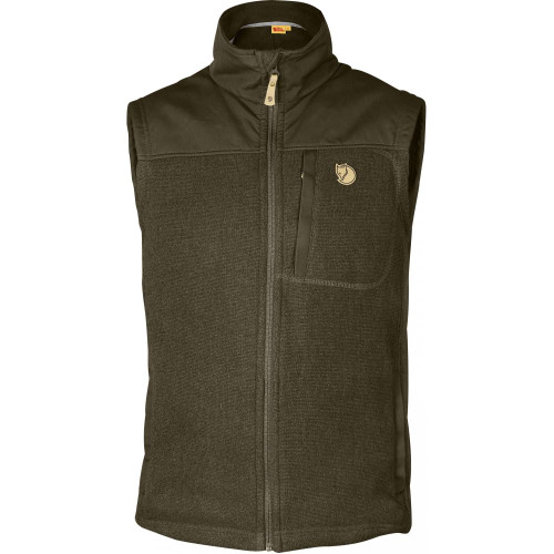  Vardag Pile Fleece Vest W, Aloe Green - FJÄLLRÄVEN