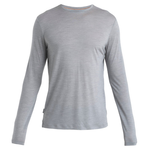 Icebreaker 125 Cool-Lite Sphere III LS Tee - Metro Heather