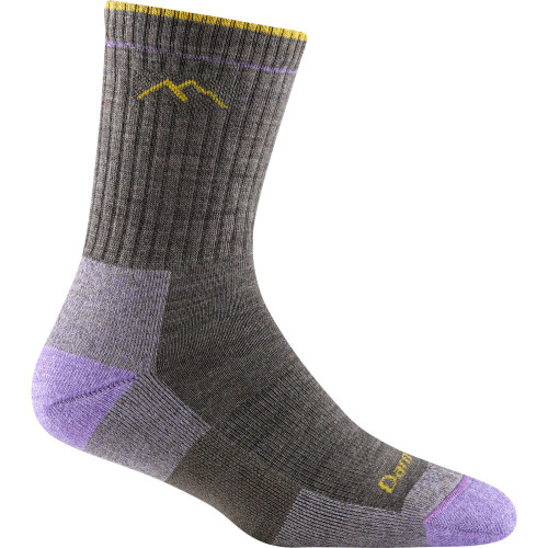 Darn Tough Mens Mountaineerin Over-the-Calf Heavyweight Hiking Sock- Smoke