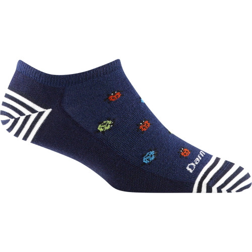 Darn Tough Women's Lucky Lady No Show Socks - Midnight