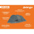 Vango Beta 450XL Tent - Mineral Green - External Features