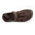 Teva Men's Omnium 2 Leather Sandals, Turkish Coffee - Top View