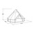 Robens Klondike PRS Tipi Tent - Dimensions