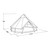 Robens Klondike Grande PRS Tipi Tent - Dimensions