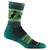 Darn Tough Willoughby Micro Crew Lightweight Socks with Cushion, Colour: Willow