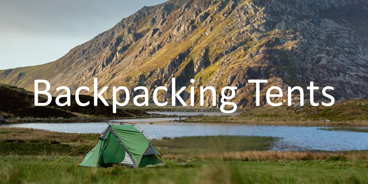 If you're off backpacking or trekking and need a tent then look no further! You'll find a huge selection from some of the best brands in the business!