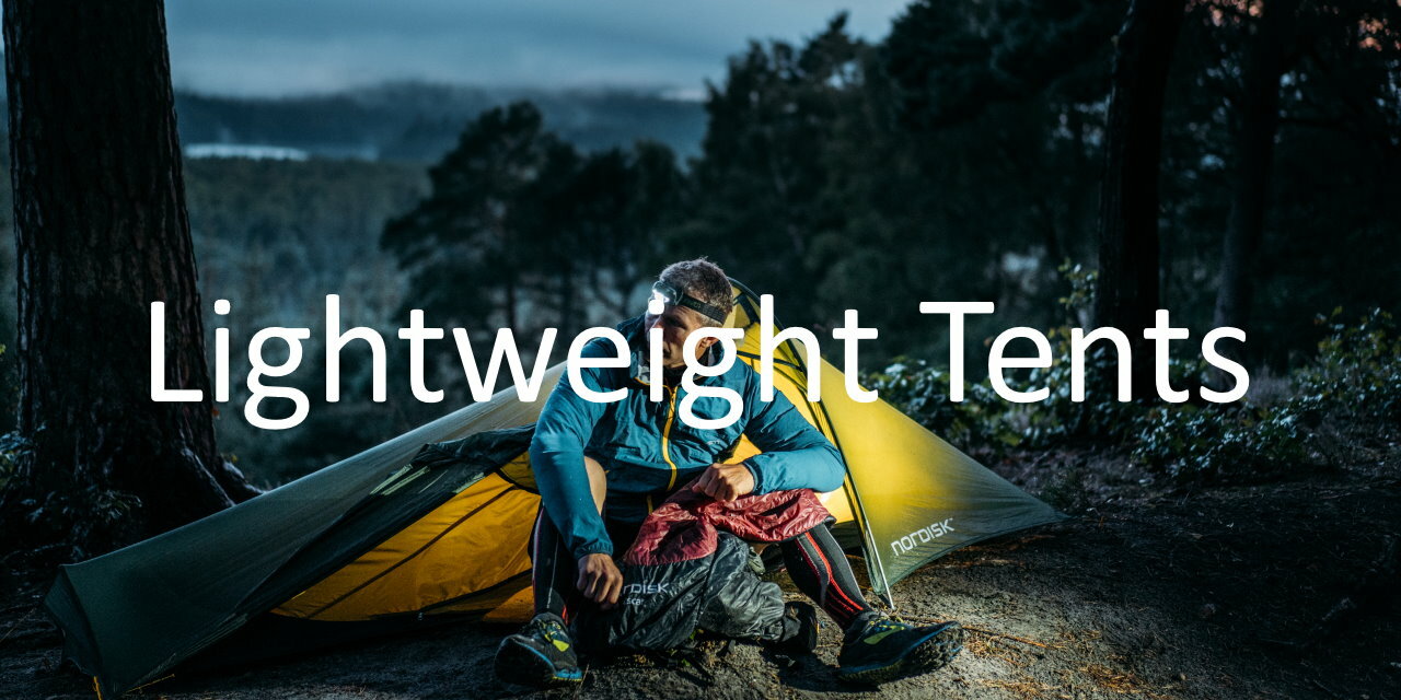 We stock some of the lightest tents in the world!