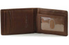 Money Clip Leather Wallet - Brandy