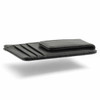 Leather Magnetic Money Clip - Black