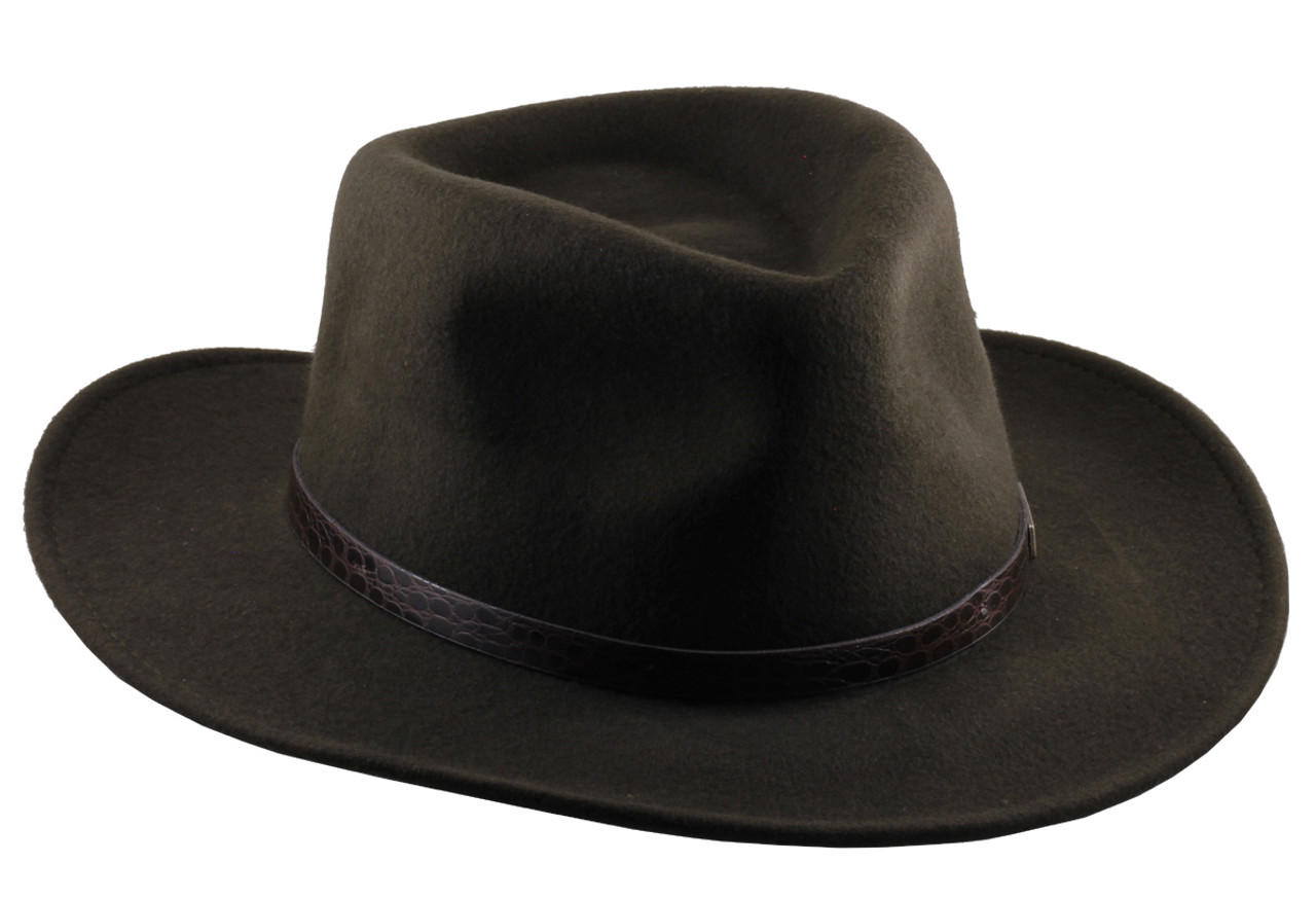 Indiana Jones Outback Felt Big Hats