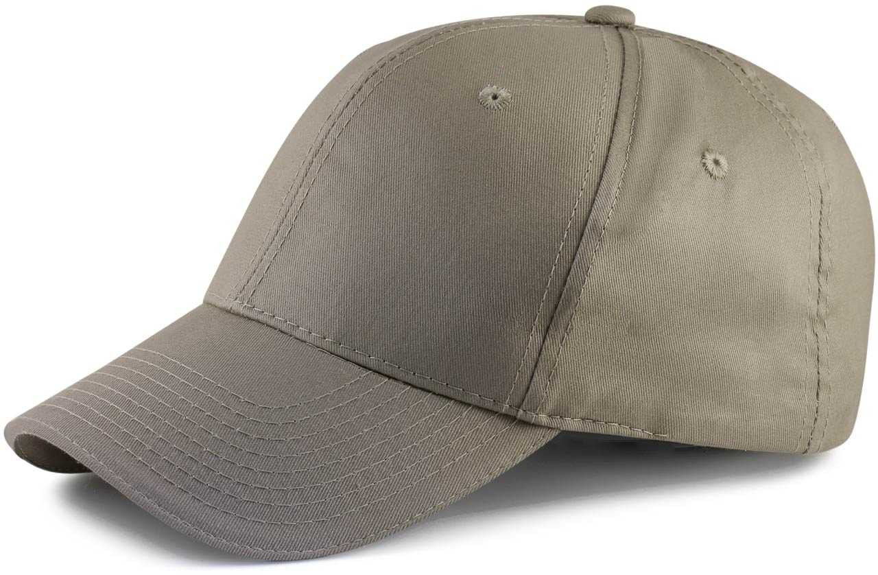 Adjustable Baseball Mens Big Hats Khaki - Main Image