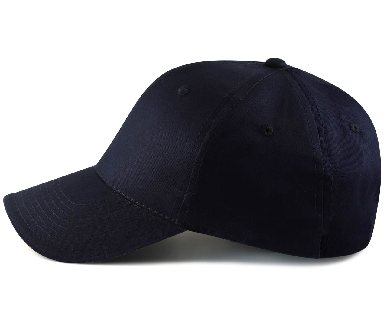 Big Hats Adjustable Baseball Cap in Navy