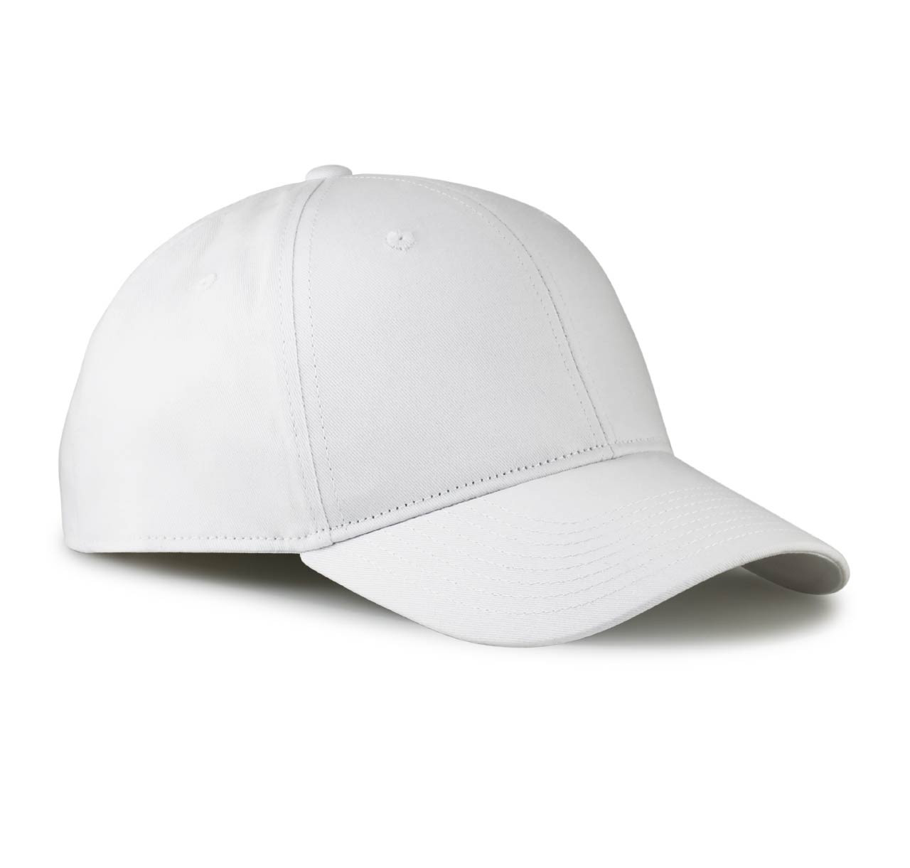 White Baseball Big Caps | Comfortable Fit for Large Heads