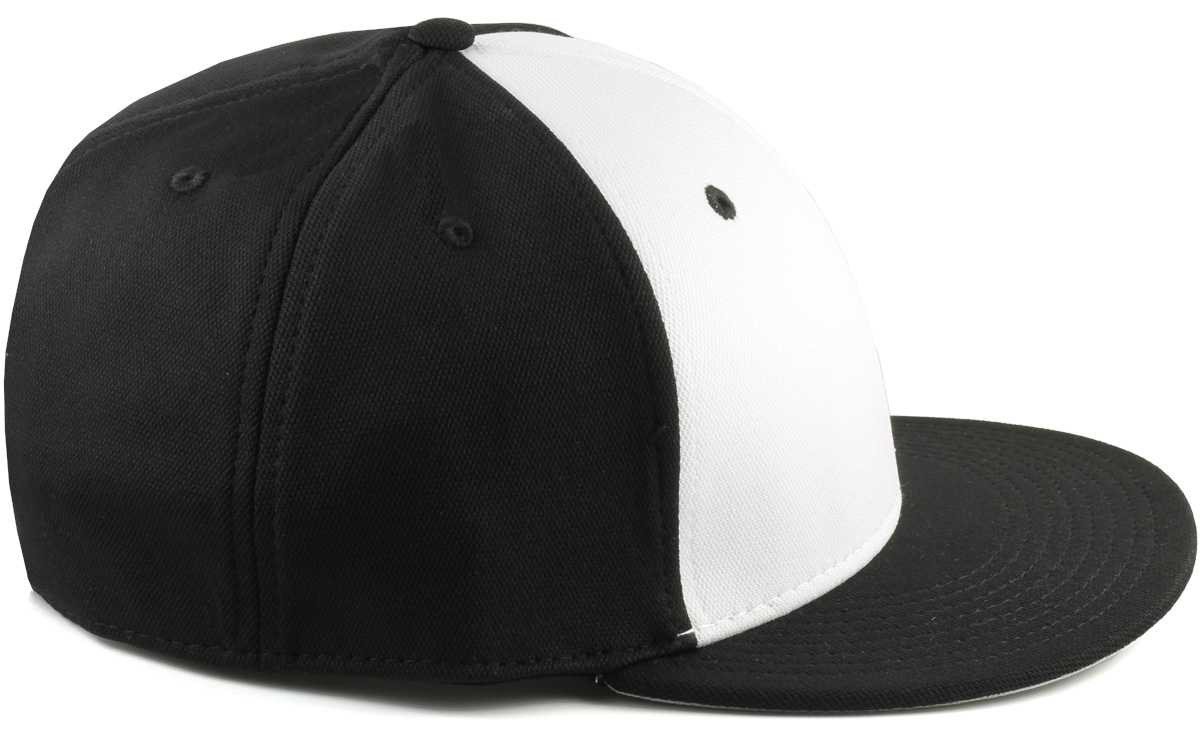 Sportflex XL/XXL Baseball Caps for Big Heads - Black/White