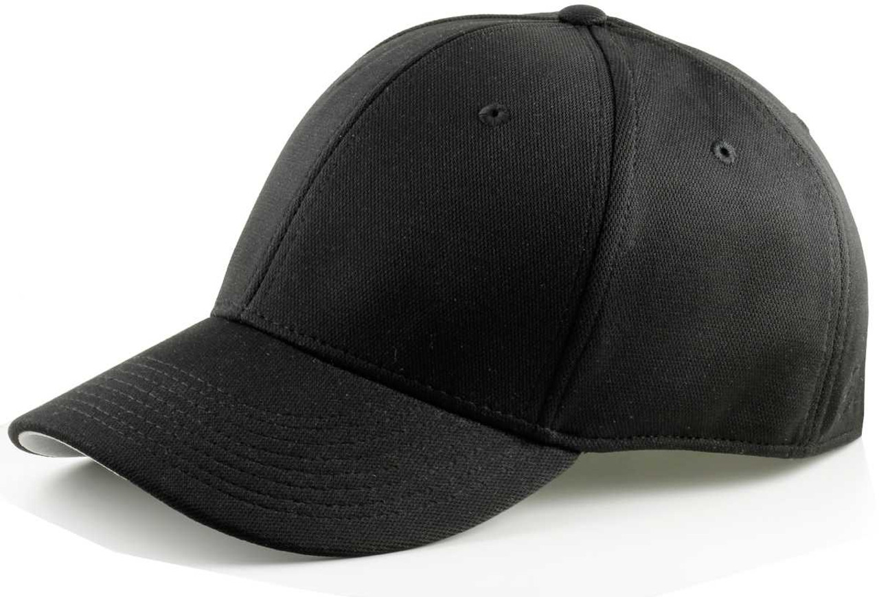 Sportflex XL/XXL Baseball Caps for Big Heads - Black