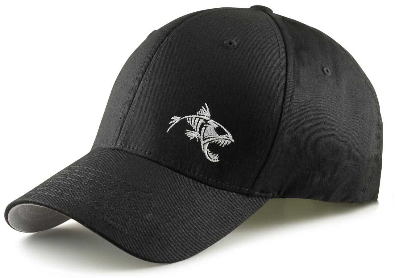 Skillfish - Black Flexfit Cap - Blue Fin Tuna Fish Black Flexfit @ Hatstore