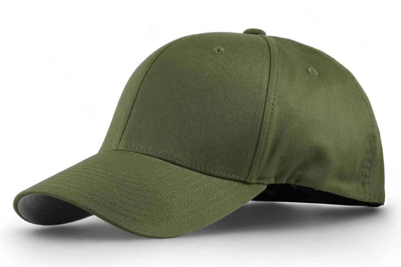 Flexfit Fitted Big Head Hats - Olive