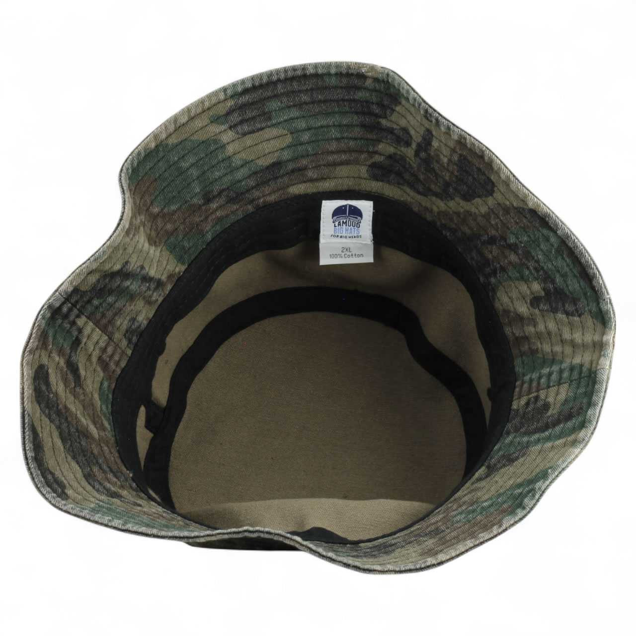 Big Head Bucket Hat | XXL to 5XL Roomy Camo Hat