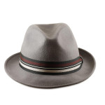Fedoras for Large Heads Front - Grey